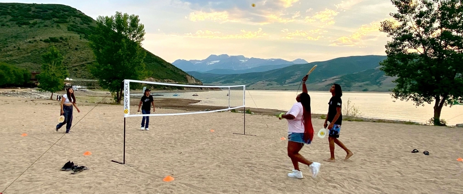 Pickleball Modified For The Beach, Park and Yard